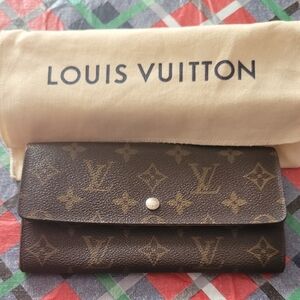 Louis Vuitton Dark Brown Monogram Wallet